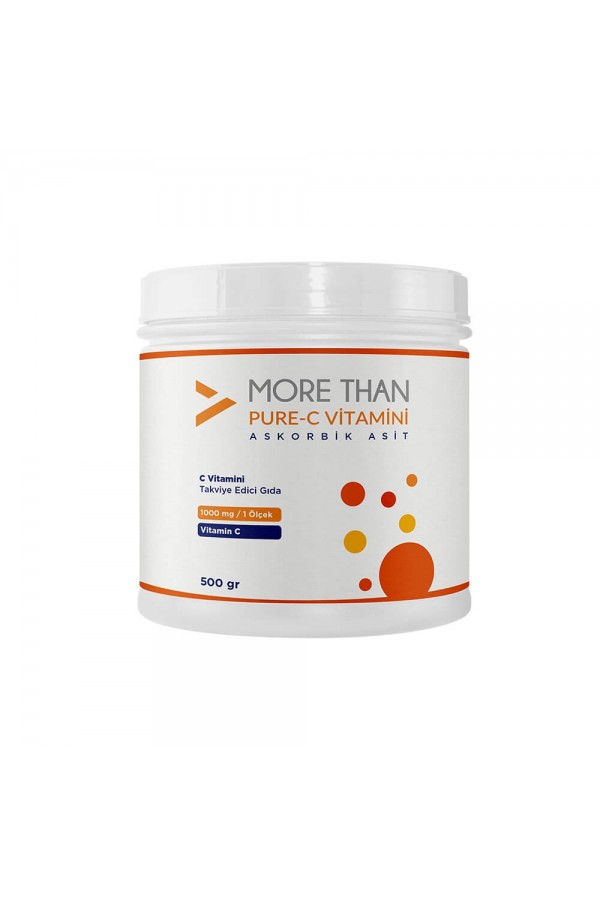 More Than Pure C Vitamini 500 gr (Ascorbic Acid)