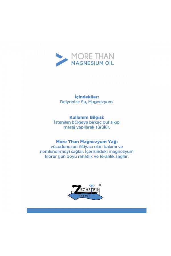 More Than Magnezyum Yağı 200 ml