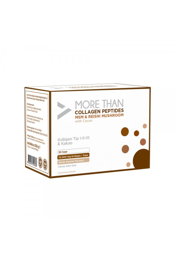 More Than Kakaolu Kolajen Peptit Msm & Reişi Mantarı 30 Saşe