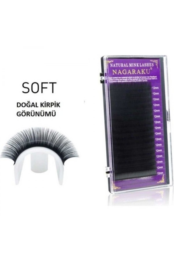 Nagaraku 0,07 D 12MM Ipek Kirpik
