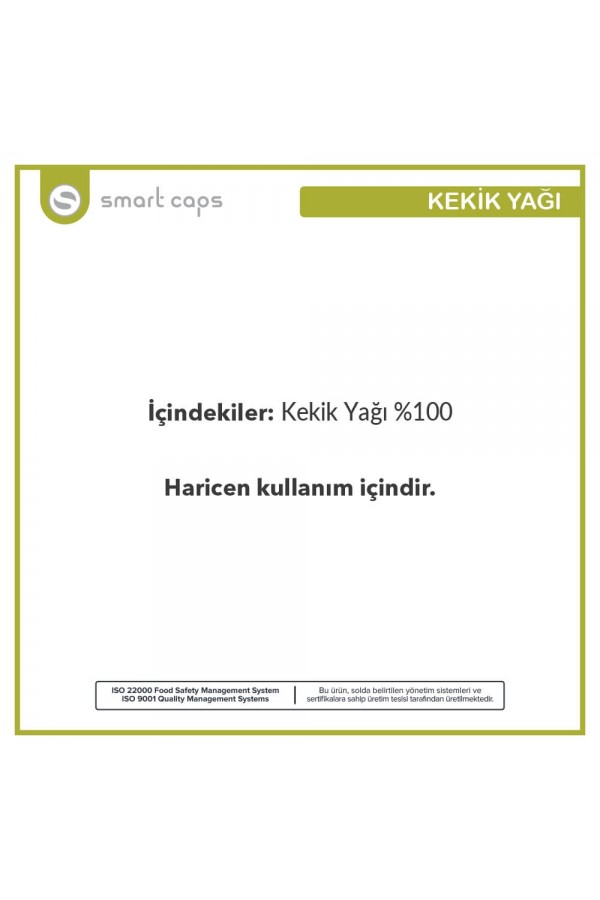 Smart Caps Kekik Yağı 10 ml