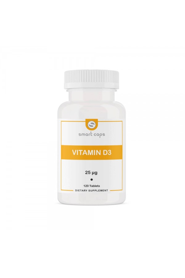 Smart Caps Vitamin D3 120 Tablet