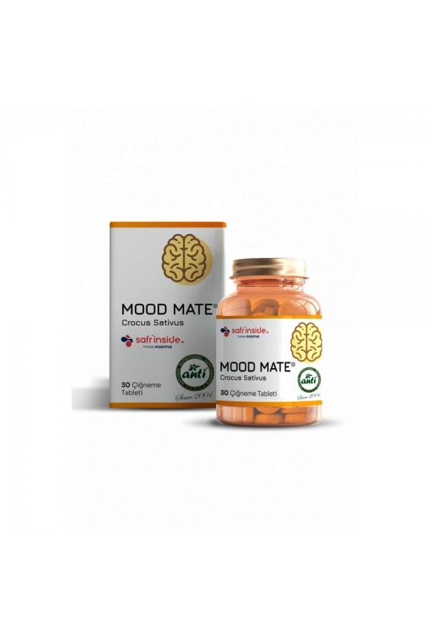 Mood Mate Safran Ekstresi 30 Çiğneme tableti